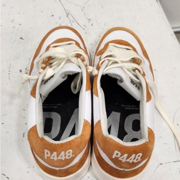 P448 Men\'s Italian Size 39 Bali Terra Leather Suede Sneakers main image 8